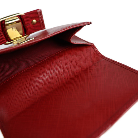 Salvatore Ferragamo Vara Ribbon Wallet Red - Picture 4 of 9